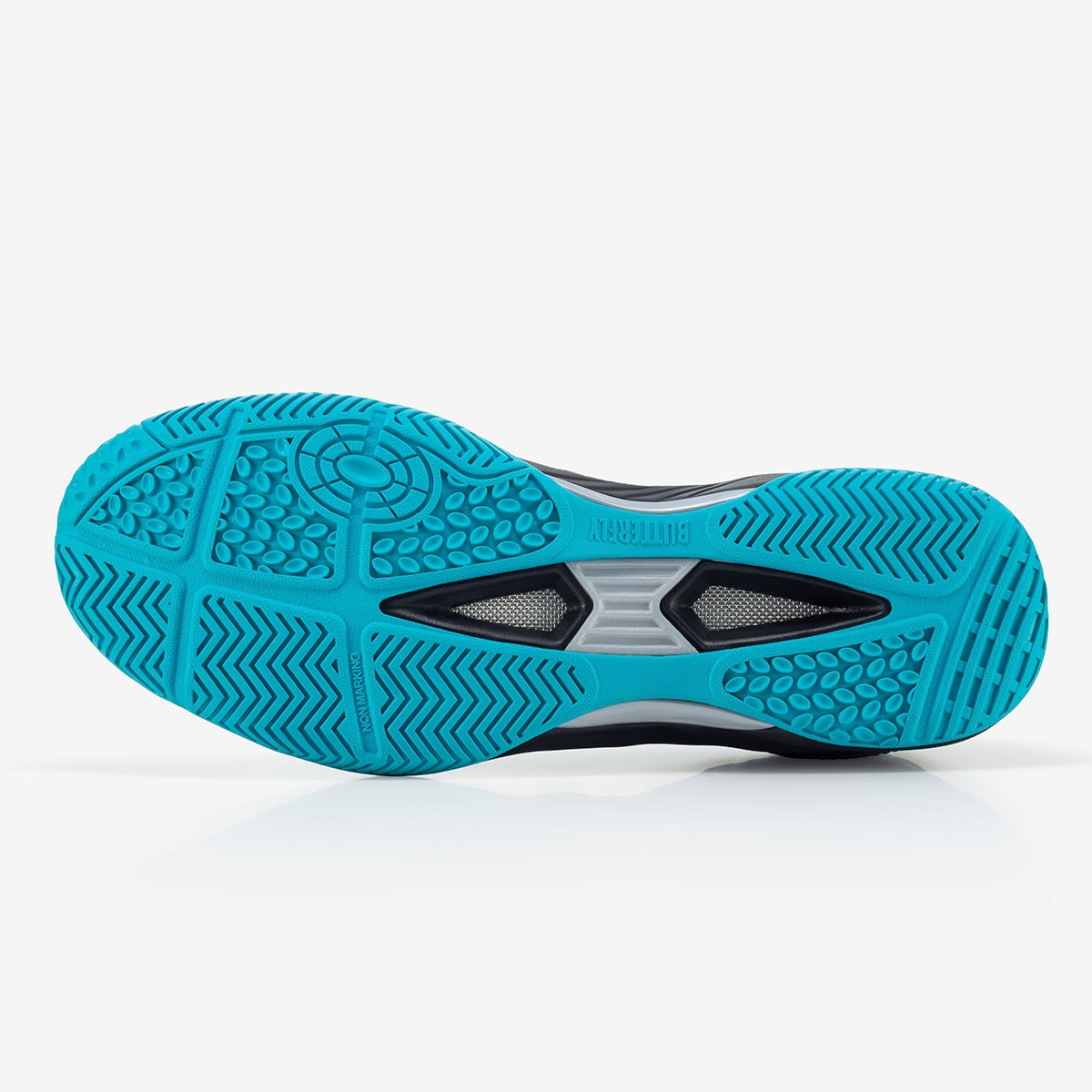Butterfly Vilight II Table Tennis Shoes - Black - Sole